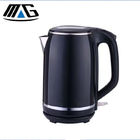 Fashionable Black Water Boiling Kettle Waterproof With Double Chips Controller
