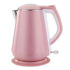 Home Appliances Portable Cordless Stainless Steel Pink Designer Kettle