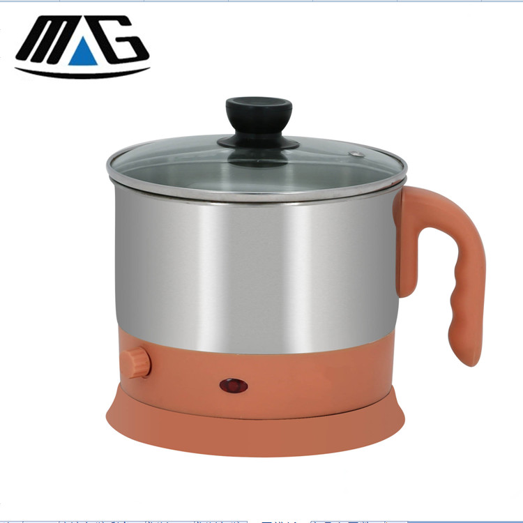 Mini 1.5L Capacity Multifunction Electric Pot Shut Off Automatically Safety Use