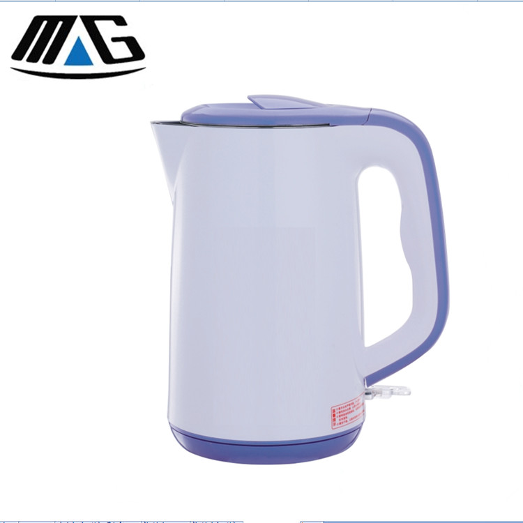 Hotel Home Use Plastic Electric Tea Kettle With 360 Degree Rotational Base