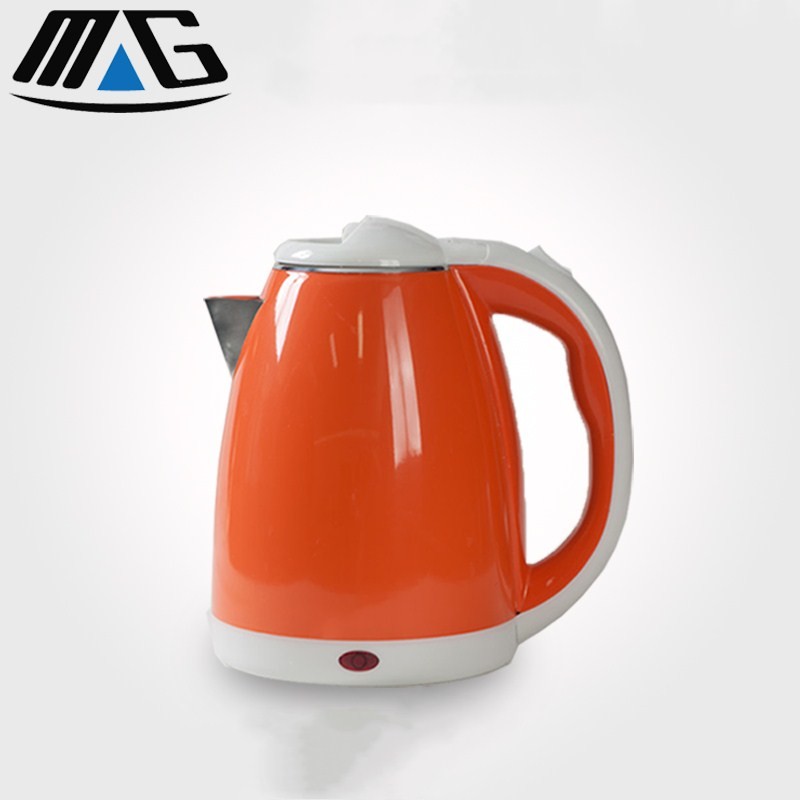 Colorful Double Wall Electric Kettle 220v 1800w Water Jug Electronic