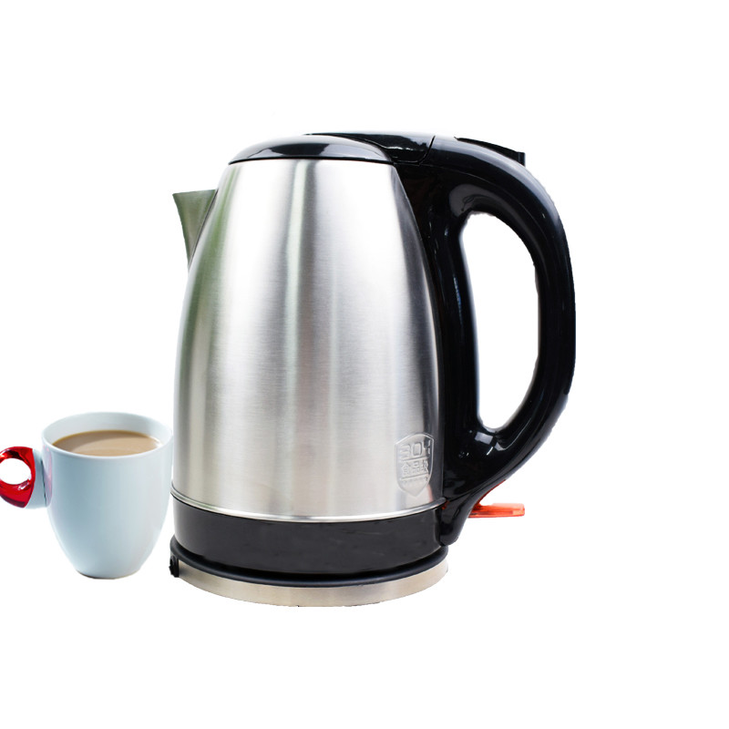 Hotel Large Capacity  1.8L Electric Kettle Stainless Steel CE CB Certification