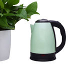 New Products Cute Green Color Electric Stainless Steel Tea Kettle