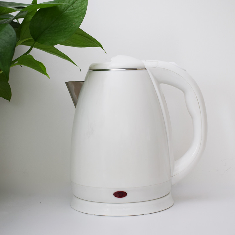 1.8L 2000W Electrical Appliances  Stainless Steel  Brushed Electric Kettle Red Water Boiler